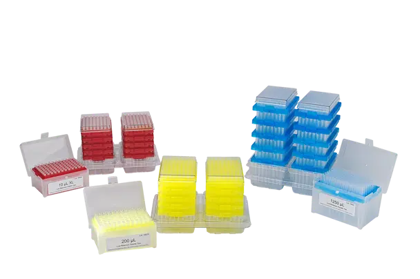  10 μl Filter universal Pipette Tips, Filter, Racked, Sterile, 96/pk, 960/box